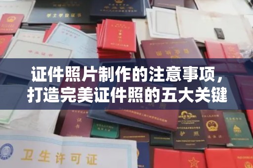 江阳证件照片制作的注意事项，打造完美证件照的五大关键点